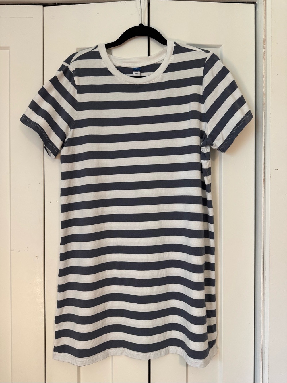 Old Navy Striped T-Shirt Dress 100% Cotton